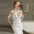 흰색 멍청이 de novia cappedasdasd 인어 매끄러운 웨딩 dres2s5